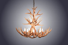 8 Light Reagan Tall Mule Deer Antler Chandelier