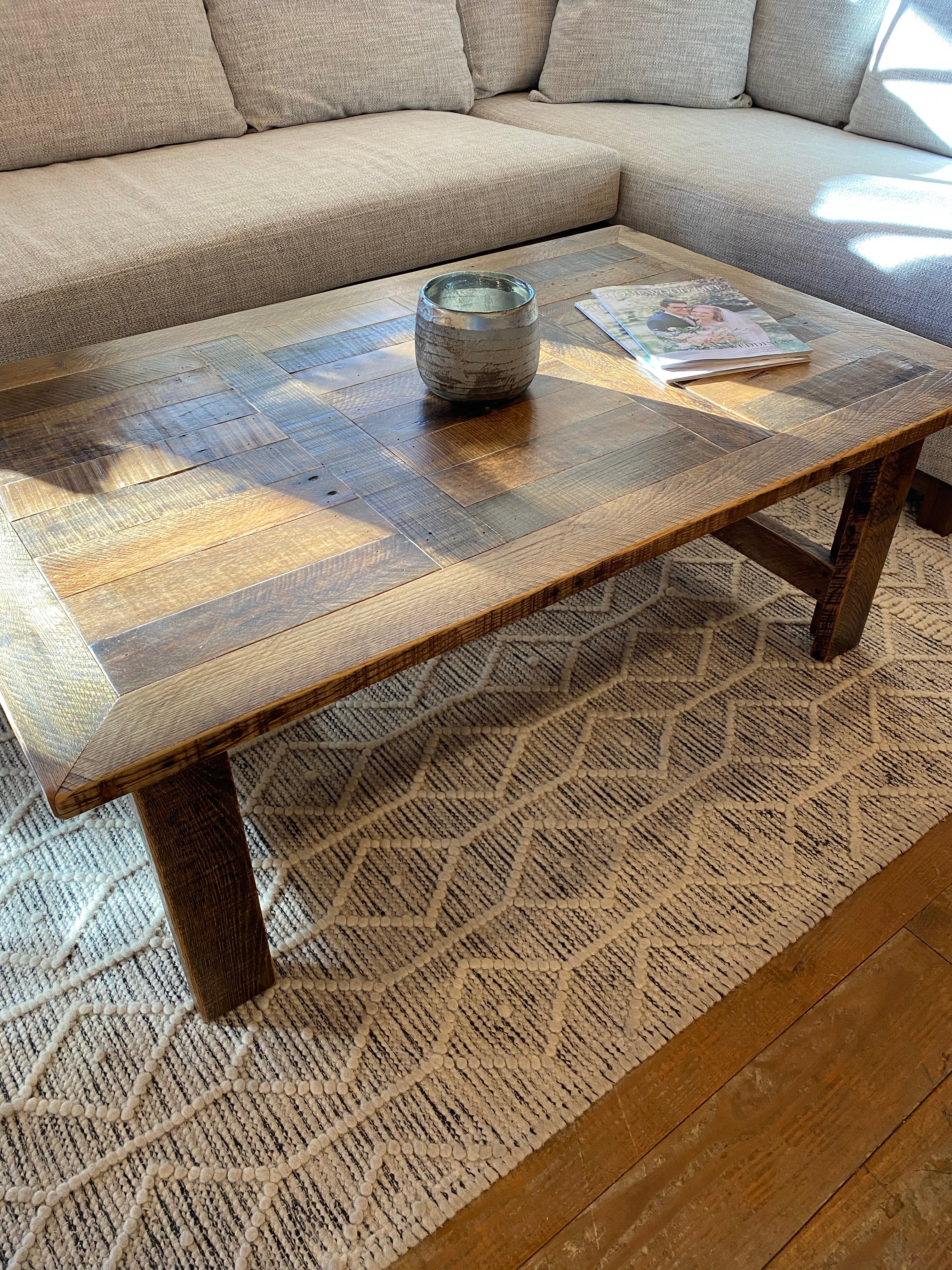 Reclaimed Pallet Coffee Table – Seibels Cottage