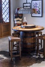 Whiskey Barrel Pub Table