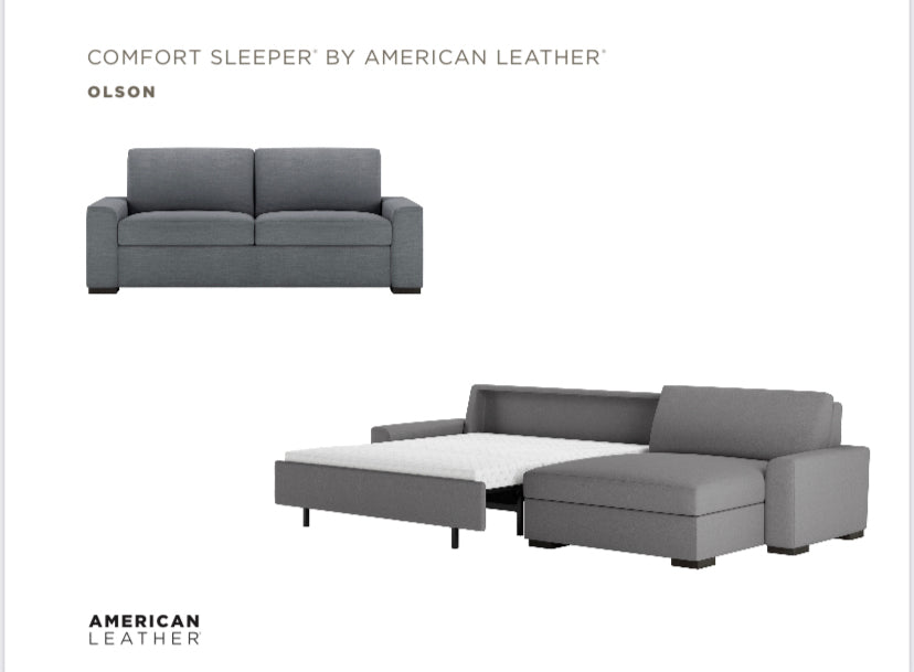 Olson V9 Comfort Sleeper by American Leather