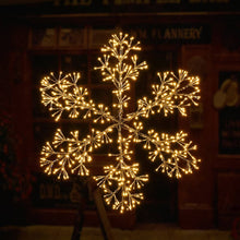 Snowflake Light with Warm White LEDs