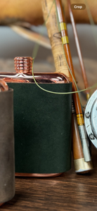 Seibels Custom Leather Wrapped Flasks