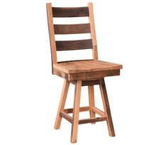 Arista Wood Counter Side Chair w/swivel 24"