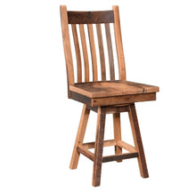 Arista Wood Counter Side Chair w/swivel 24"