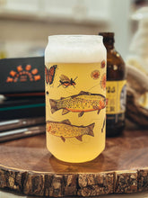 WILD WATERS COLLAGE PINT GLASS – 18 OZ COLLAB W/@Big_Mac_Fishing