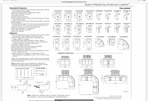 Telluride 5pc Sectional 159” (13.25’) CH2RA/ICC17/Ch2AA/ICC17/CH2LA Grade D/F