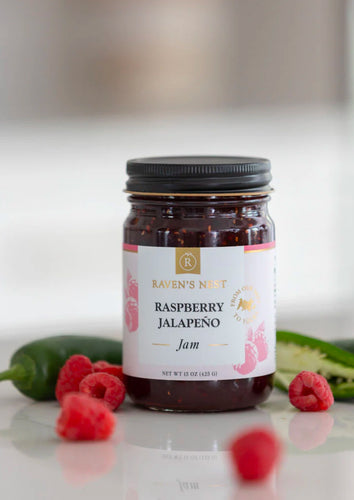 Raven’s Nest Raspberry Jalapeño Jam