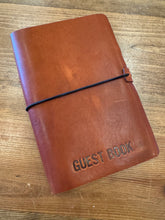 Orca Custom Leather Guest Books