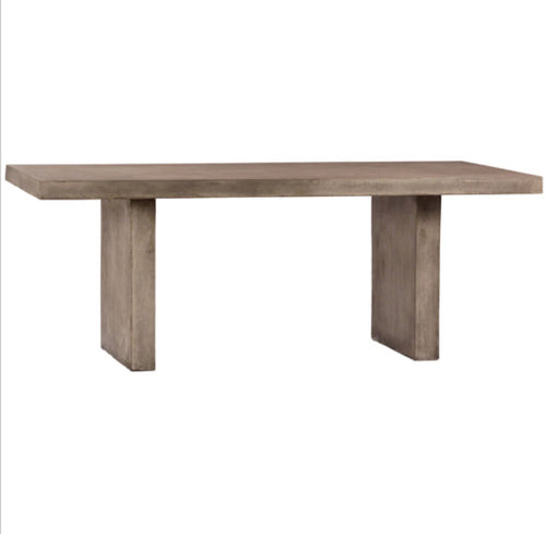 Santino Outdoor Concrete Dining Table