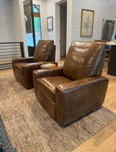 Tall Carson Swivel Recliner 40T 37W 37D 62L
