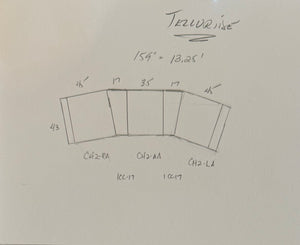 Telluride 5pc Sectional 159” (13.25’) CH2RA/ICC17/Ch2AA/ICC17/CH2LA Grade D/F