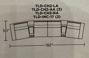 Telluride Sectional 16’