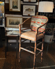 Amish Hickory 2 Hoop Chair