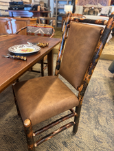 Amish Upholstered 44T Dining Chair