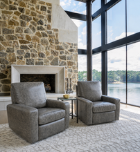 Tall Carson Swivel Recliner 40T 37W 37D 62L