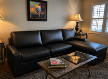 Carson 2pc Sofa/Sm Chaise Sectional 105 x 68 x 38D