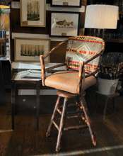 Amish Hickory 2 Hoop Chair