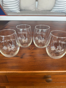 Seibels & Monroe Glassware -Specify Lake, Mallard, Quail, AU, UA, Antler