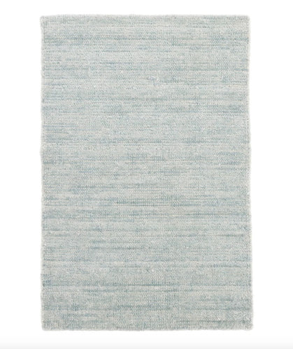 Quartz Ocean Woven Viscoe/Cotton Rug by Dash and Albert