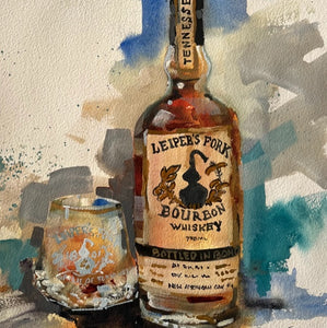 Leipers Fork Tennessee Bourbon by Artist Dirk Walker
