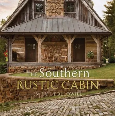 Southern Rustic Cabin Coffee Table Book