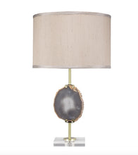 Agate Slice Table Lamp by Jamie Young