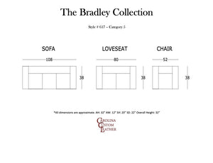 Bradley Chesterfield Sofa 108L