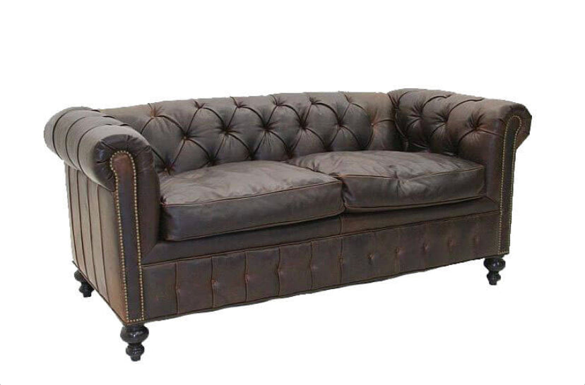 Tannery 1148-76 Chesterfield Love Seat
