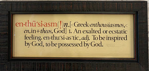 Enthusiasm