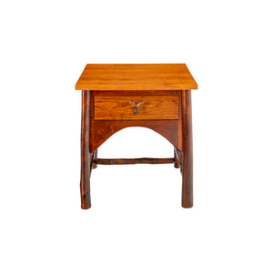 Yellowstone Gallatin Valley 1 Drawer Side Table