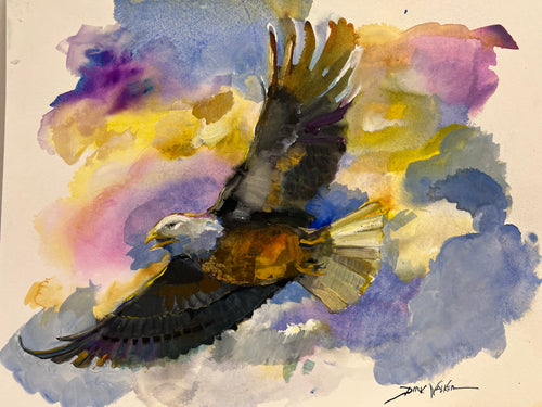 AMERICAN PRIDE (BALD EAGLE) by Artist Dirk Walker