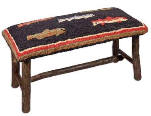 Short River Fish Bench