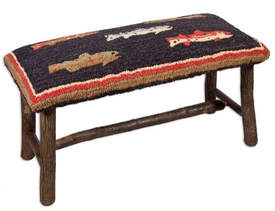 Short River Fish Bench