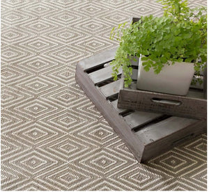 Diamond Fieldstone/Ivory Rug