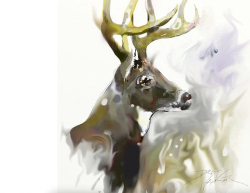 WHITETAIL  by Artist Dirk Walker