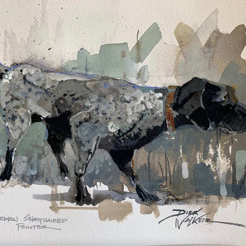 GERMAN SHORTHAIR by Artist Dirk Walker