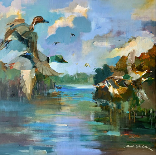 COOSA RIVER WATERFOWL by Artist Dirk Walker