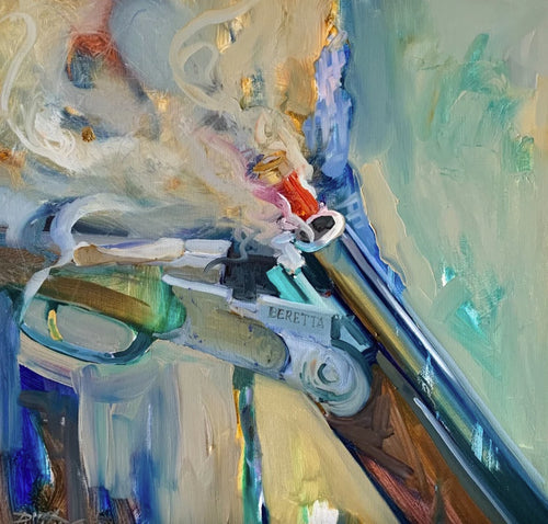SMELL OF GUNPOWDER BERETTA by Artist Dirk Walker
