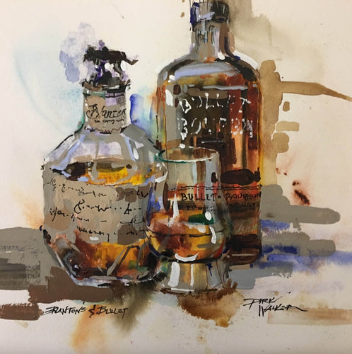 BLANTON'S & BULLEIT WHISKEY by Artist Dirk Walker