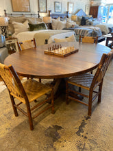 Reclaimed Pine Round Pedestal Table