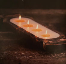 Wood Candle Tray by Himalayan