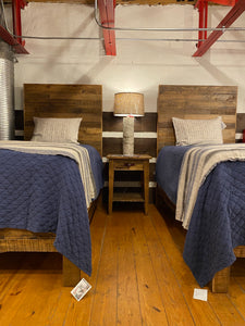 Reclaimed Pallet Platform Bed (JAS)