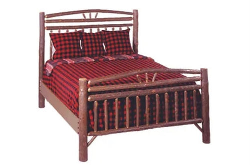 Wagon Wheel Bed by Old Hickory