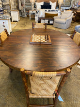 Reclaimed Pine Round Pedestal Table