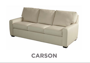 Carson Sectional Sofa by American Leather