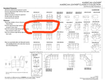 Carson 83” Sofa by American Leather