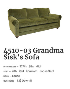 Grandma Sisk’s Sofa by Old Hickory Tannery