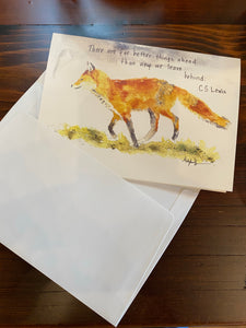 CS Lewis Card / Envelope by Blackman