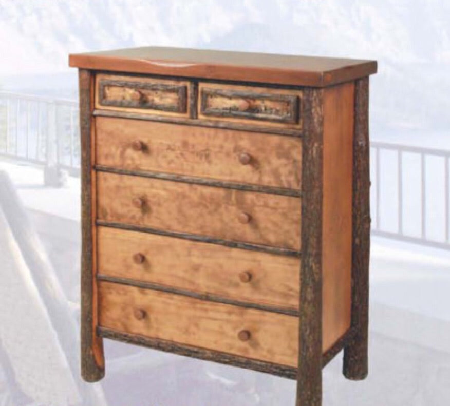 Woodlands 5 Drawer Chest by Old Hickory