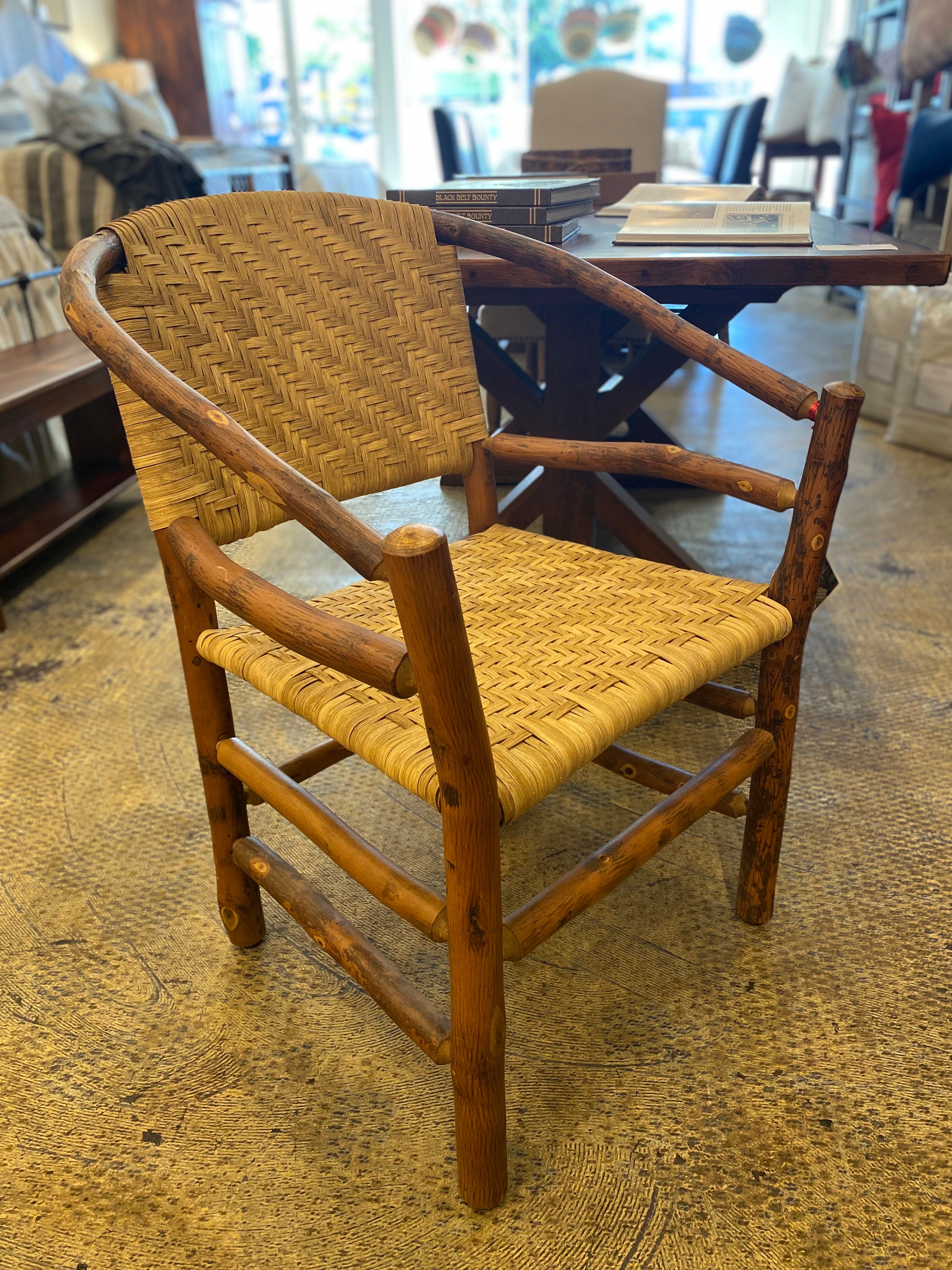 Old Hickory Two Hoop Chair – Seibels Cottage